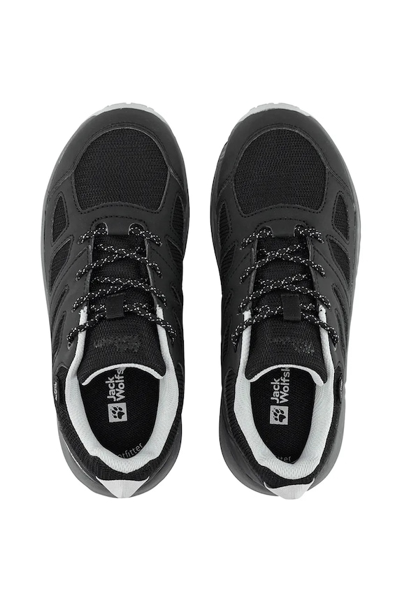 Otroški čevlji Jack Wolfskin WOODLAND 2 TEXAPORE LOW K 4059811.26.33 črna