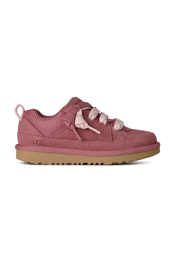 UGG sneakersy dziecięce LO LOWMEL tekstylny różowy 1166490K