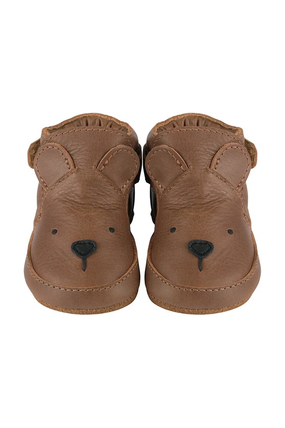 BIMBA Donsje scarpe in pelle neonato/a Morris Sneakers Bear 1036301 marrone