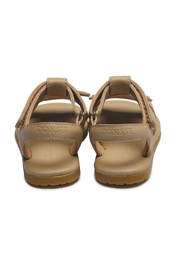 Chłopiec Donsje sandały skórzane dziecięce Mhalo Sandals Bunny 1502302 beżowy