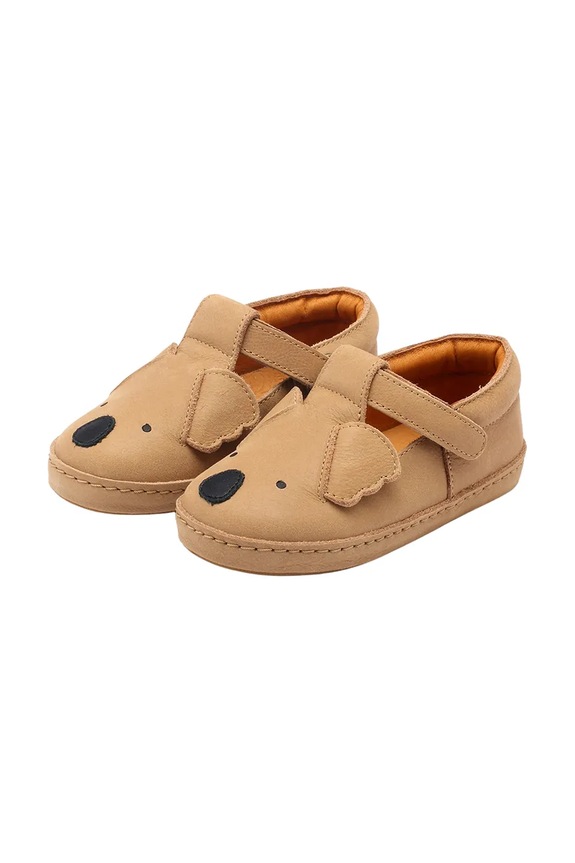 Donsje półbuty zamszowe dziecięce Xan Classic Shoes Koala 2010003.22.28 brązowy AA00
