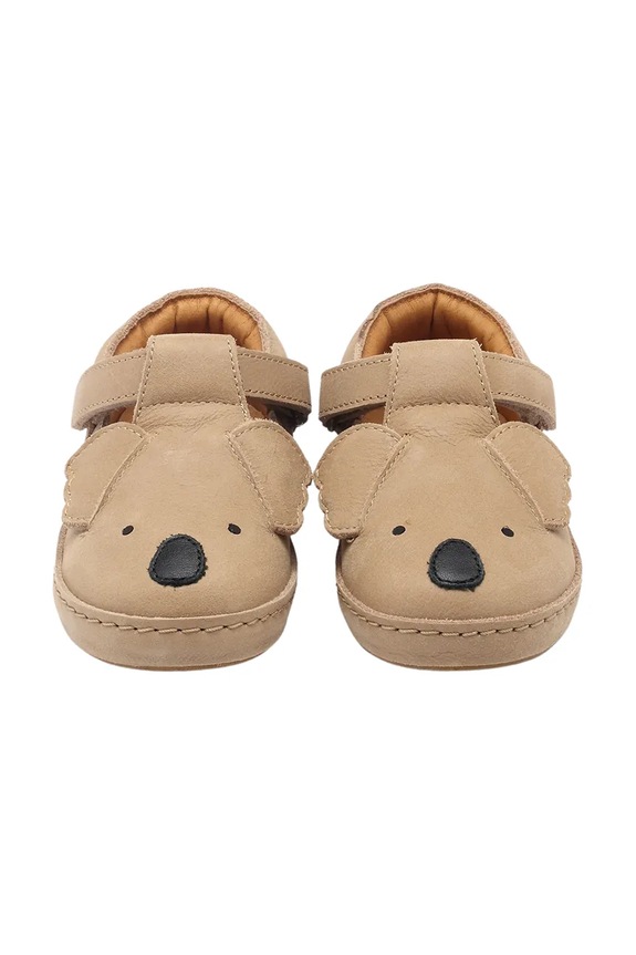 Chłopiec Donsje półbuty zamszowe dziecięce Xan Classic Shoes Koala 2010003.22.28 brązowy