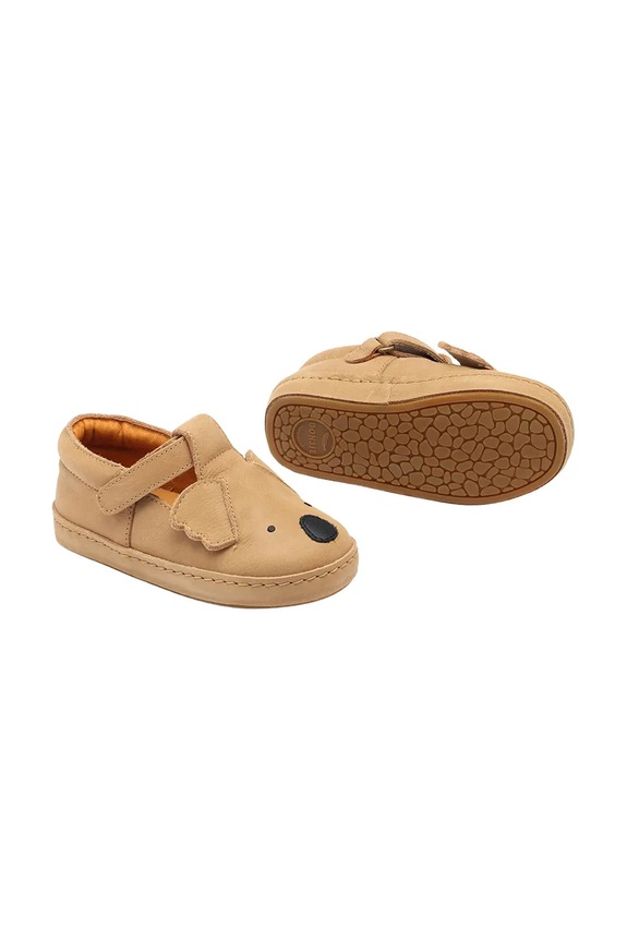 Donsje półbuty zamszowe dziecięce Xan Classic Shoes Koala 2010003.22.28 brązowy
