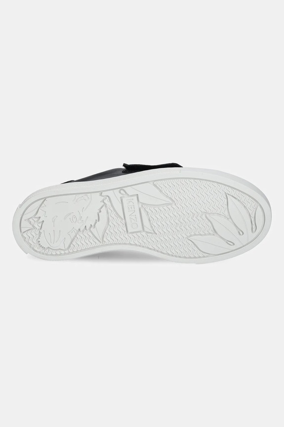 Kenzo Kids sneakersy skórzane dziecięce K60898 czarny