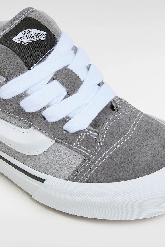Fiú Vans gyerek velúr tornacipő Knu Skool VN000CYUI5G1 szürke