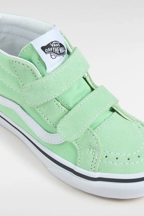 Момче Детски високи кецове Vans SK8-Mid Reissue V VN000CYFE2Y1 зелен