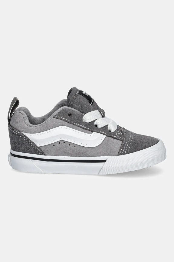 Detské semišové tenisky Vans Knu Skool VN000SDSI5G1 sivá SS25