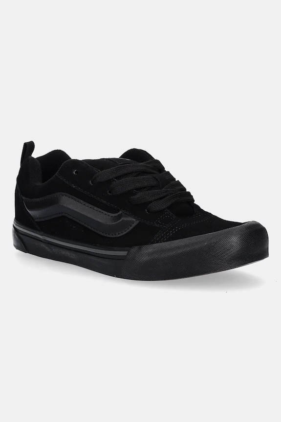 Vans scarpe da ginnastica in pelle scamosciata bambino/a Knu Skool bassa nero VN000D2TBZJ1