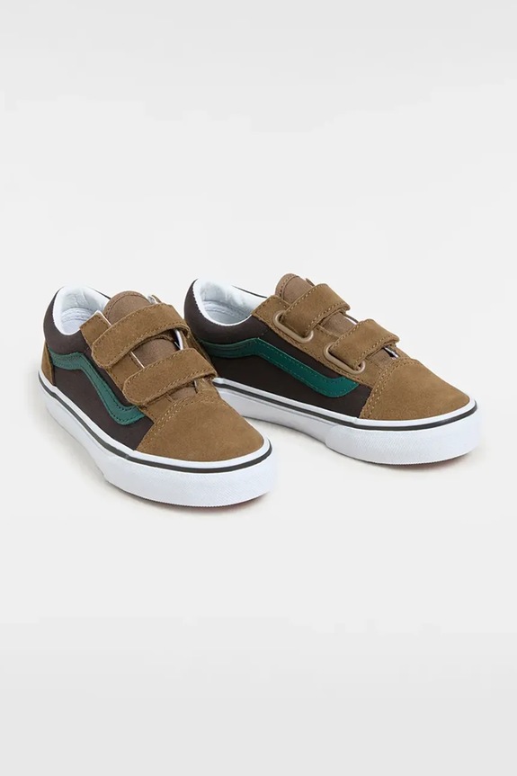 Vans tenisówki dziecięce Old Skool V VN000CYABF01 brązowy SS25