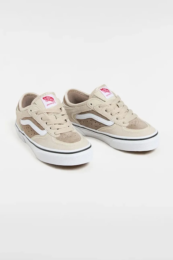 Παιδικά πάνινα παπούτσια Vans Rowley Classic VN000SFBBLL1 μπεζ SS25