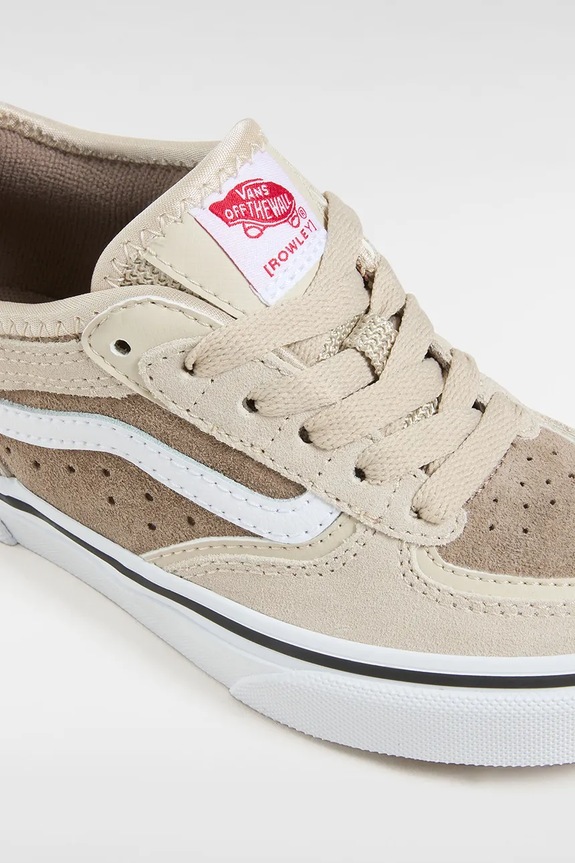 Αγορίστικα Παιδικά πάνινα παπούτσια Vans Rowley Classic VN000SFBBLL1 μπεζ