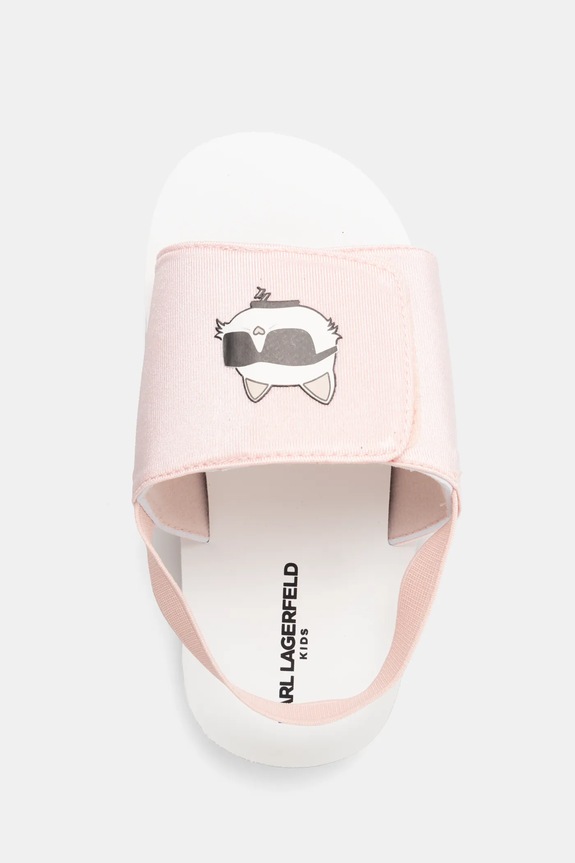Karl Lagerfeld sandały dziecięce różowy Z30384.28.30