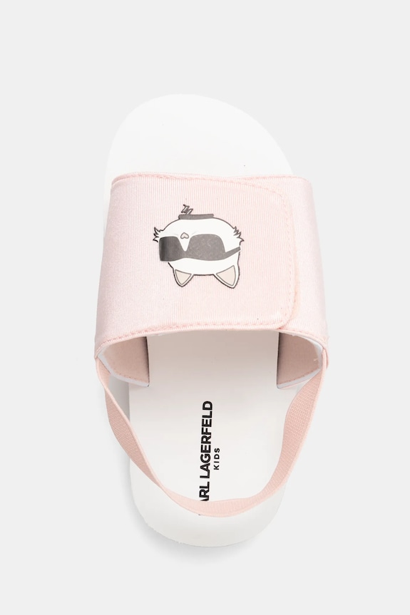 Karl Lagerfeld sandały dziecięce różowy Z30384.28.30