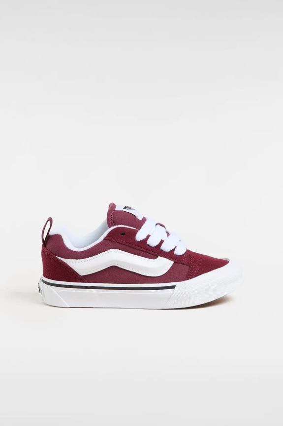 Detské tenisky Vans Knu Skool semišová koža fialová VN000CYU4QU1