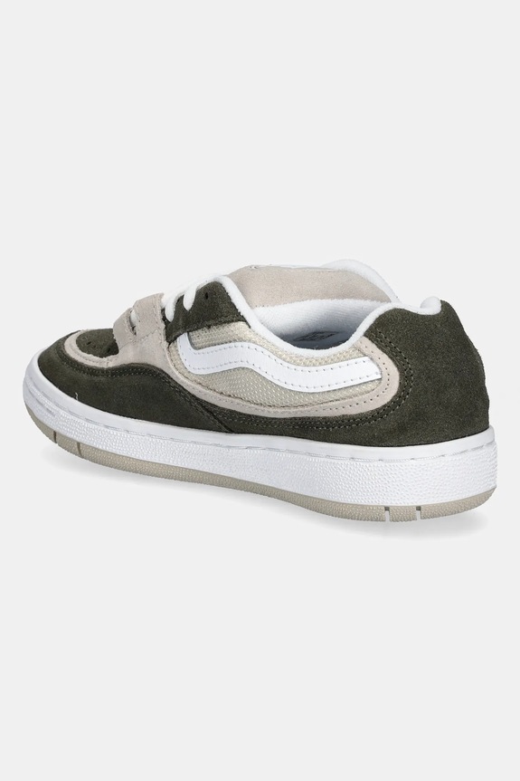 Chłopiec Vans sneakersy skórzane dziecięce Speed WS VN000S645TS1 zielony