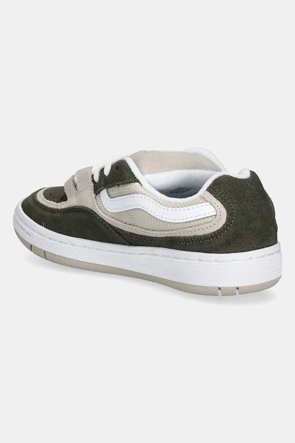 Chłopiec Vans sneakersy skórzane dziecięce Speed WS VN000S645TS1 zielony