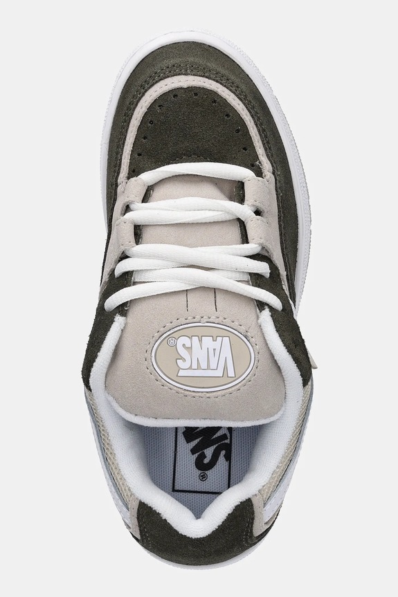 Vans sneakersy skórzane dziecięce Speed WS zielony VN000S645TS1