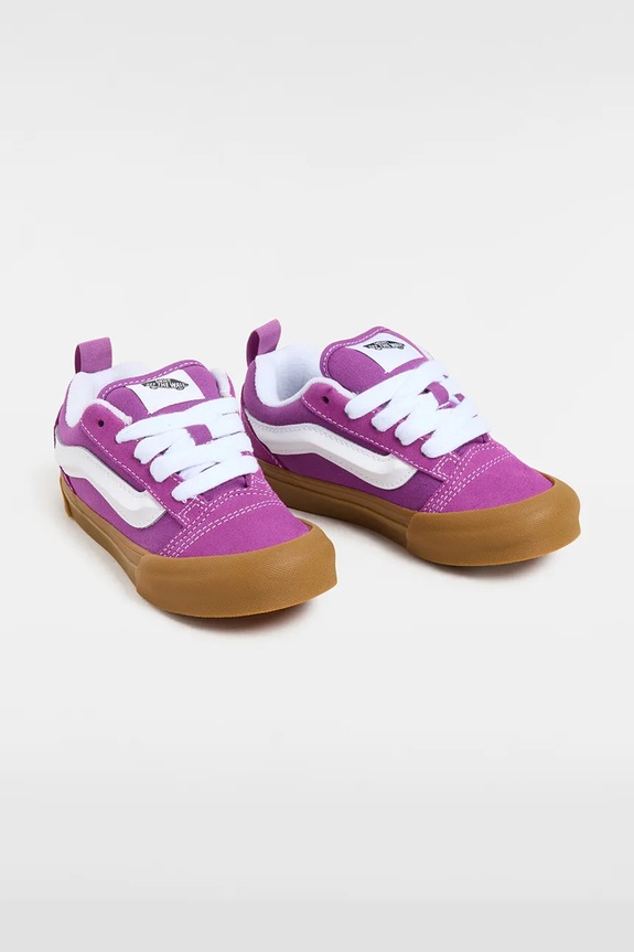 Vans tenisówki dziecięce Knu Skool VN000CYUE2T1 fioletowy SS25
