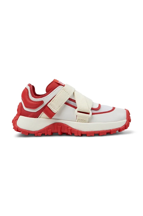 Camper sneakersy dziecięce Drift Trail Kids tekstylny czerwony K800635.28.34