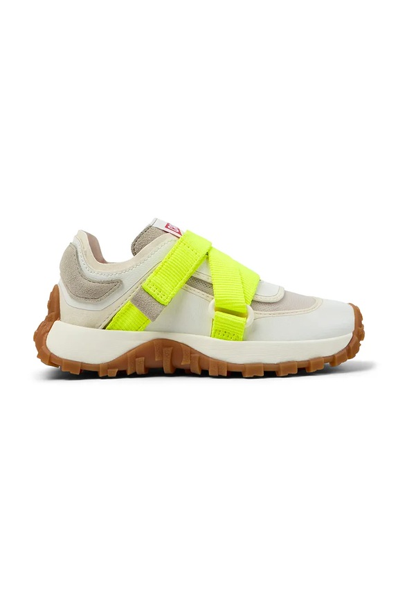 Camper sneakersy dziecięce Drift Trail Kids tekstylny biały K800635.35.38