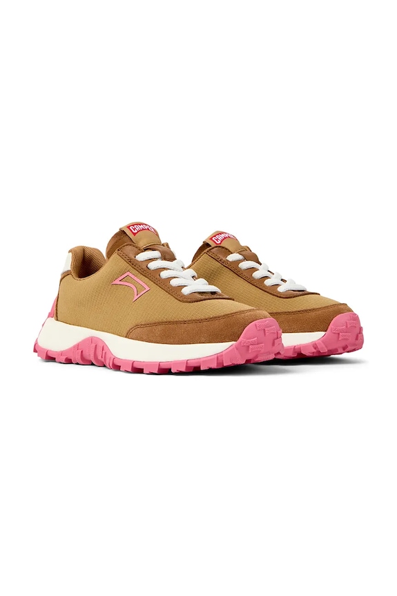 Παιδικά sneakers Camper Drift Trail Kids K800548.28.34 καφέ SS26