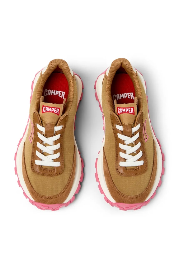 Παιδικά sneakers Camper Drift Trail Kids καφέ K800548.28.34