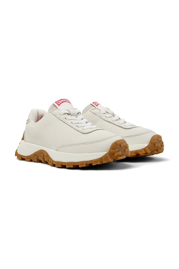 Camper sneakersy dziecięce Drift Trail Kids tekstylny biały K800548.35.38