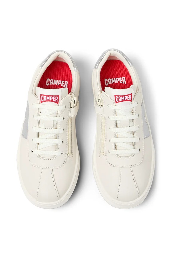 Camper sneakersy skórzane dziecięce Runner Four Kids biały K800552.28.34