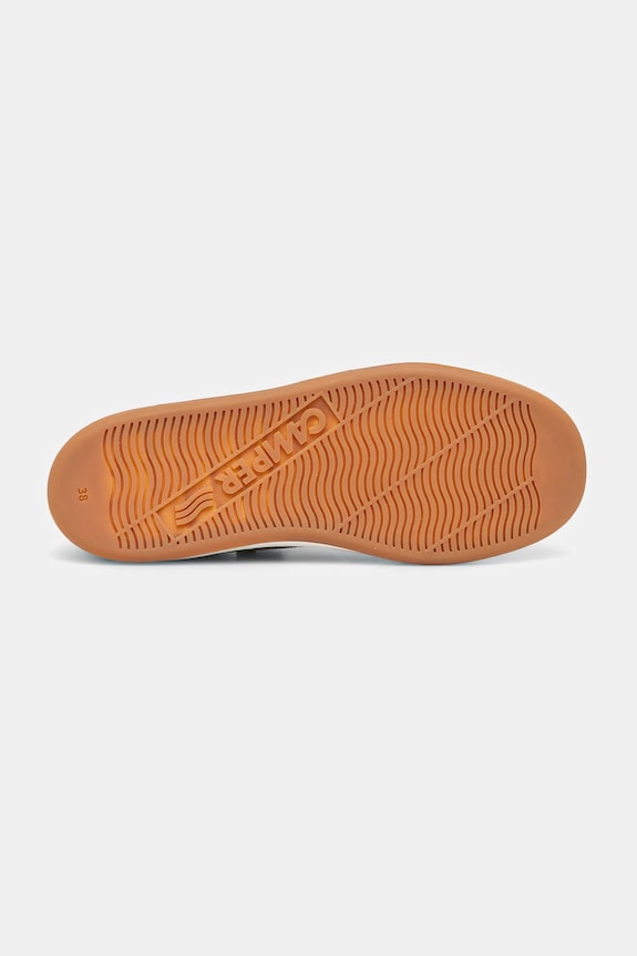 Camper sneakersy skórzane dziecięce Runner Four Kids K800552.35.38 zielony