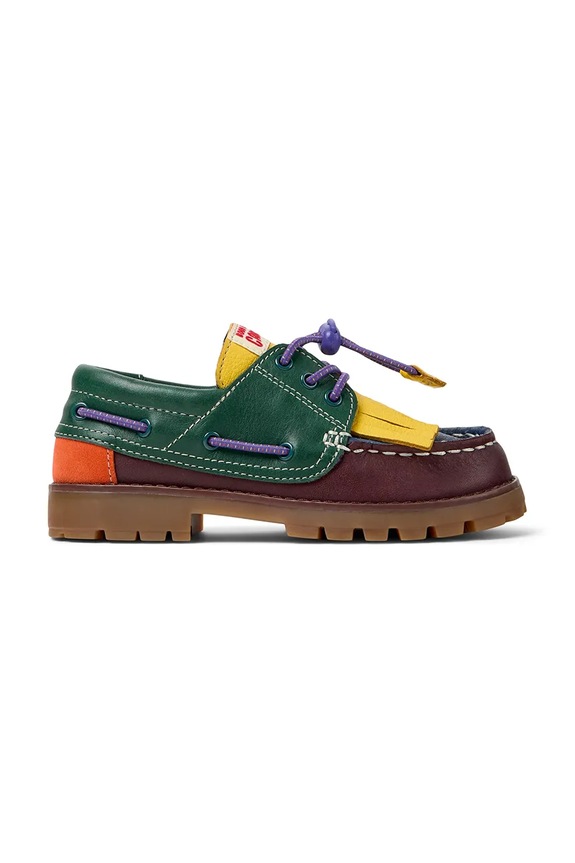 Dětské kožené mokasíny Camper by Bobo Choses vícebarevná K800642
