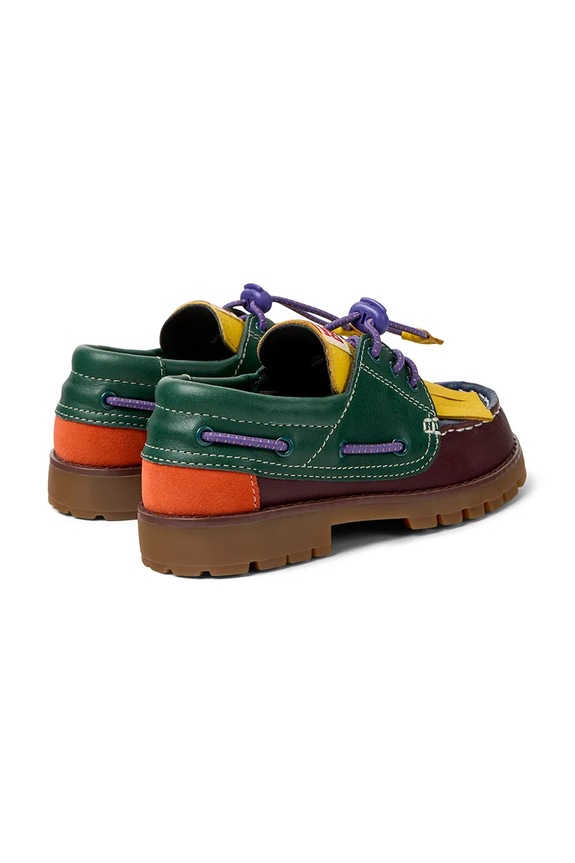 CHLAPEC Dětské kožené mokasíny Camper by Bobo Choses K800642 vícebarevná