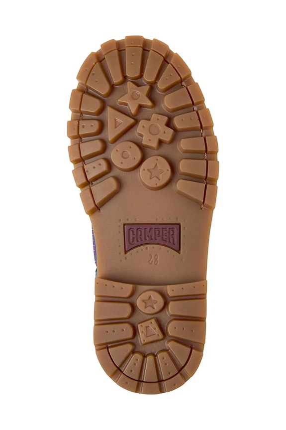 Dětské kožené mokasíny Camper by Bobo Choses K800642 vícebarevná