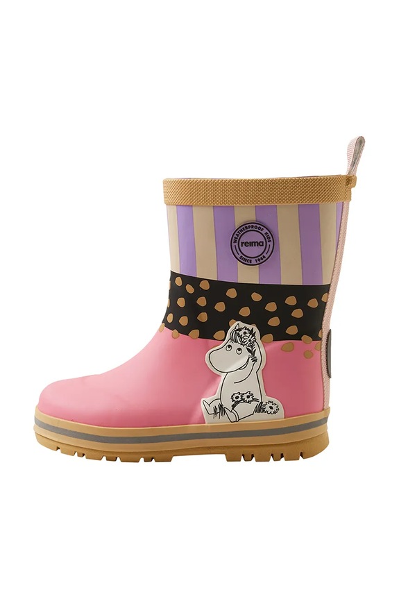 CHLAPEC Dětské holínky Reima Moomin Magisk 5400001B.PPYA růžová