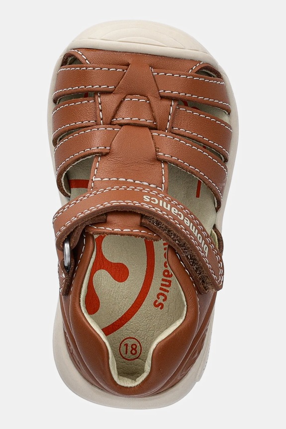 Dječje kožne sandale Biomecanics smeđa 252123