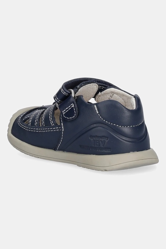 Dječaci Dječje kožne sandale Biomecanics 252122 mornarsko plava