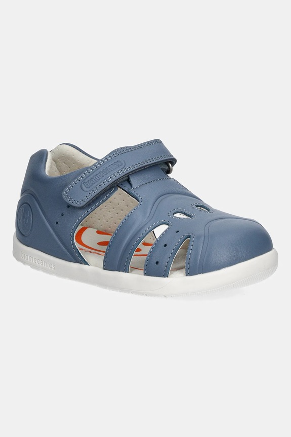 Biomecanics sandały skórzane dziecięce niebieski 252165.24.26