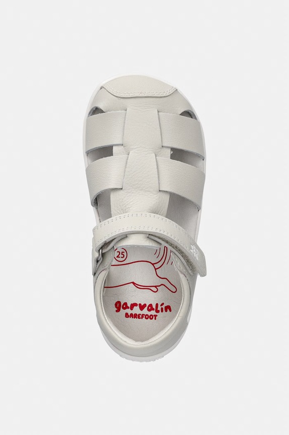 Garvalin sandale din piele pentru copii bej 252326.24.26