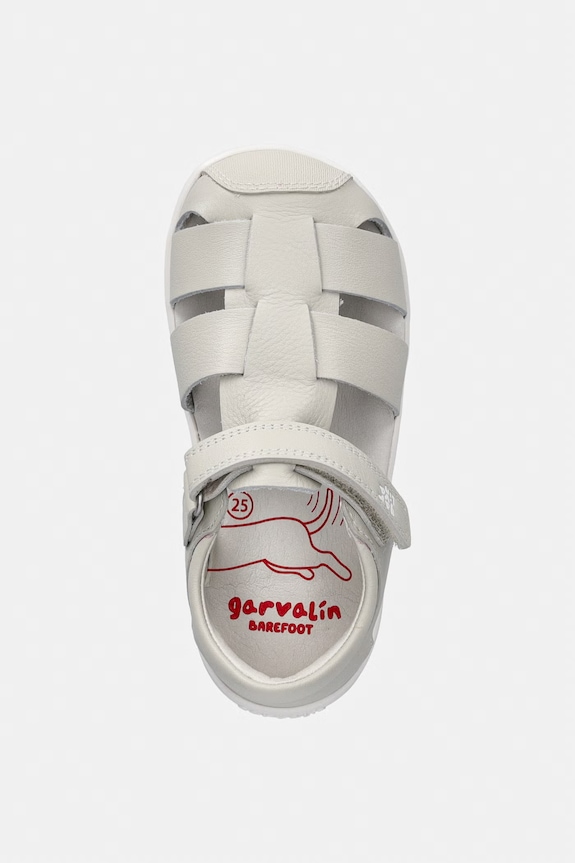 Garvalin sandale din piele pentru copii bej 252326.24.26