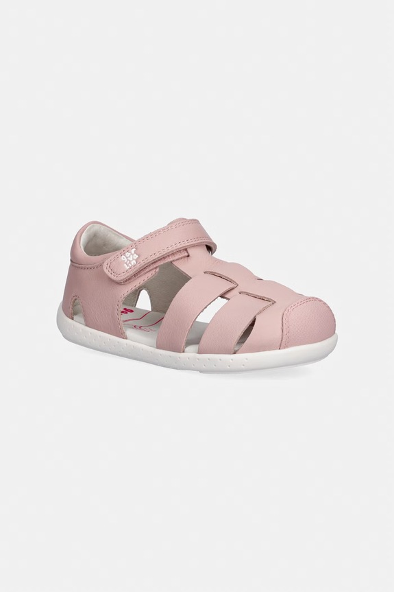 Garvalin sandale din piele pentru copii roz 252326.24.26