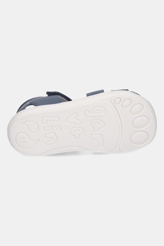 Garvalin sandały skórzane dziecięce 252326.24.26 niebieski