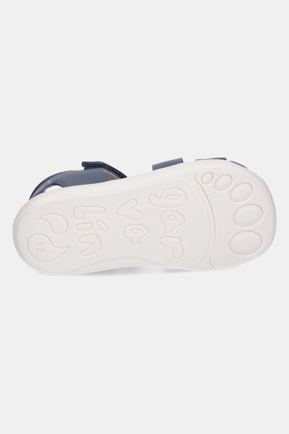 Garvalin sandały skórzane dziecięce 252326.24.26 niebieski