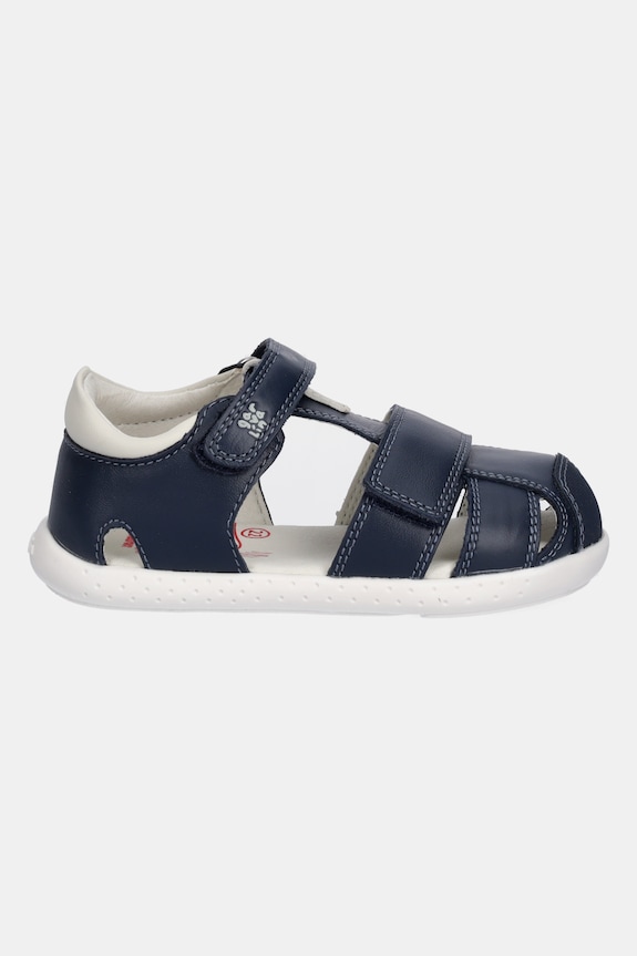 Garvalin sandale din piele pentru copii 252327.19.23 bleumarin SS25