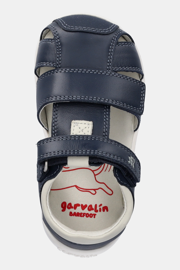 Garvalin sandale din piele pentru copii bleumarin 252327.19.23