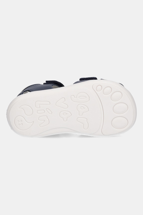 Garvalin sandale din piele pentru copii 252327.19.23 bleumarin