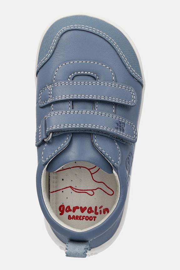 Garvalin scarpe basse in pelle bambini blu 252333.19.23