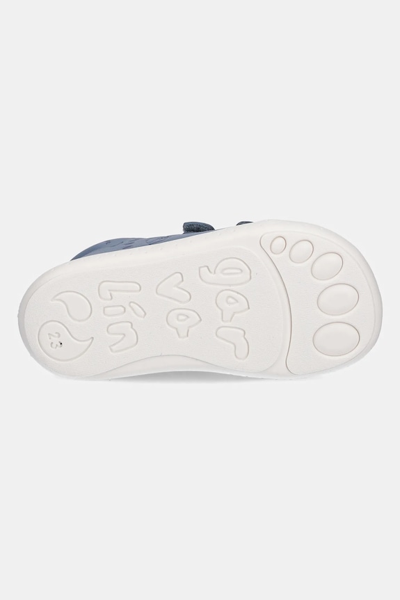 Garvalin scarpe basse in pelle bambini 252333.19.23 blu