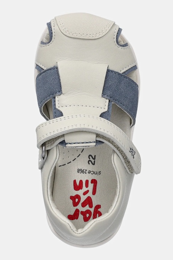 Kožne sandale Garvalin bež 252312