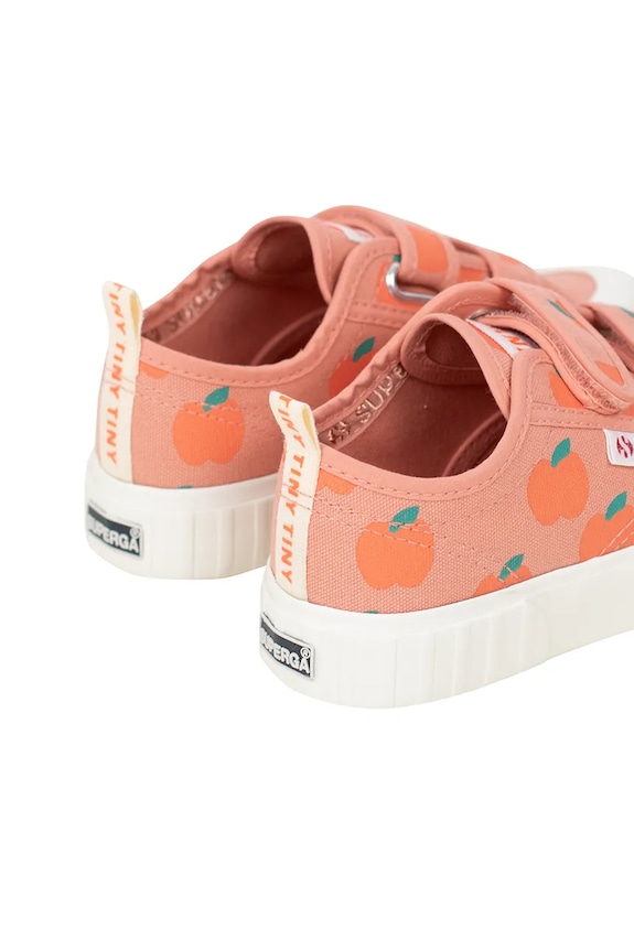 Tinycottons teniși copii APPLES SNEAKERS X SUPERGA SS25.902
