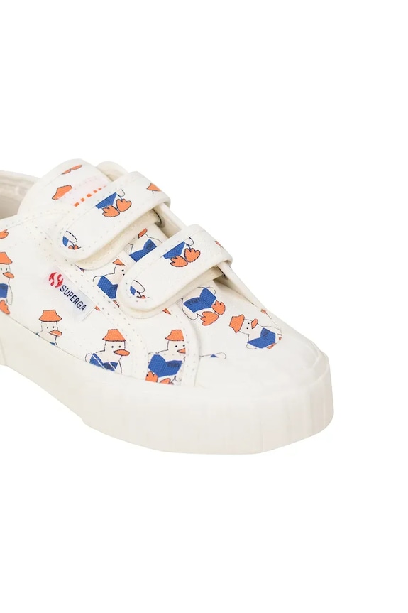 Tinycottons gyerek sportcipő READERS SNEAKERS X SUPERGA SS25.914 bézs