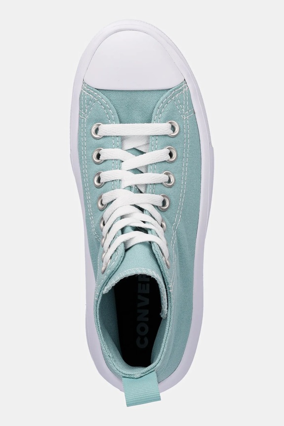 Detské tenisky Converse Chuck Taylor All Star Move tyrkysová A10703C